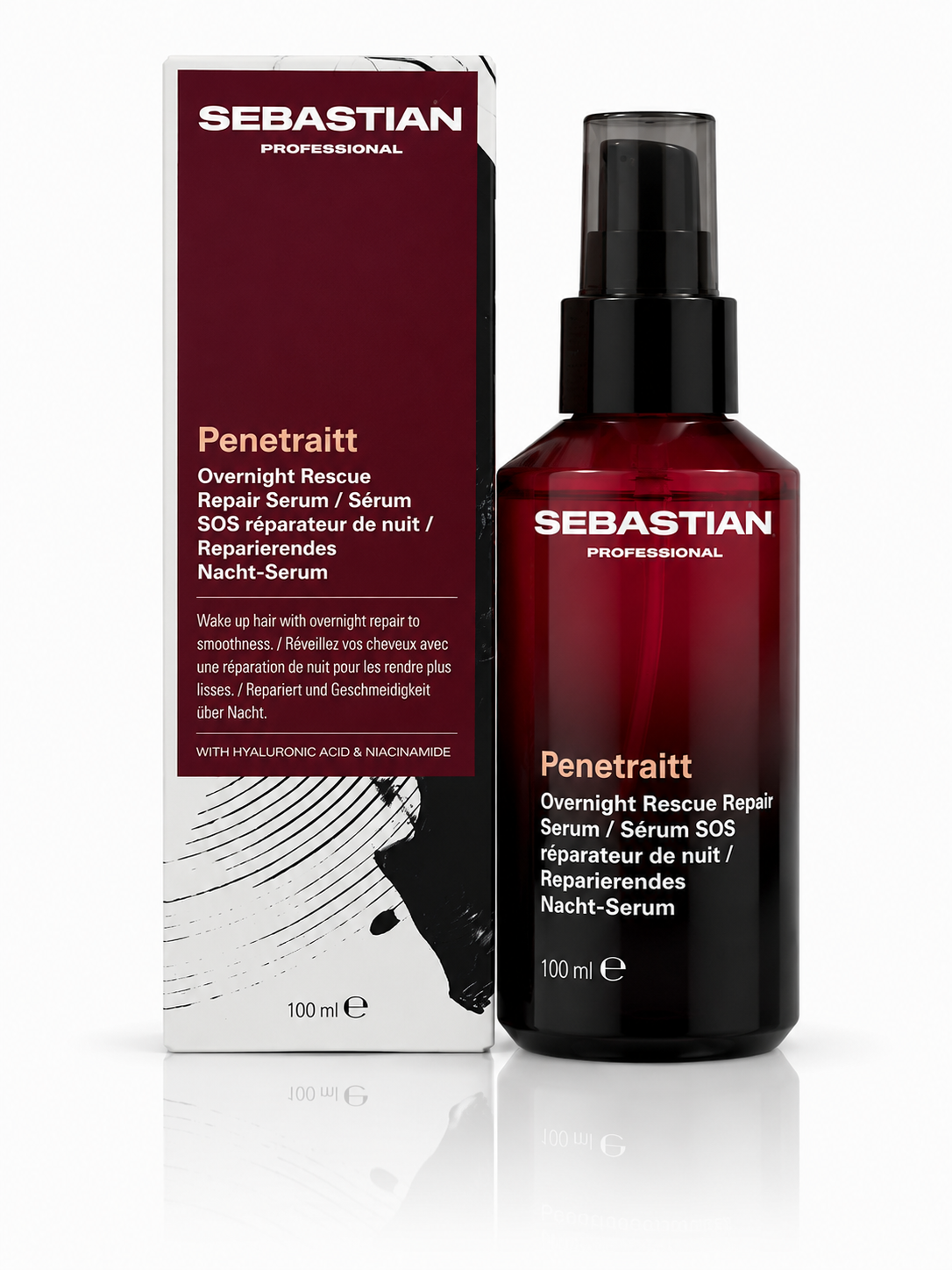 Sebastian Professional Penetraitt Overnight Rescue Repairing Serum 100ml