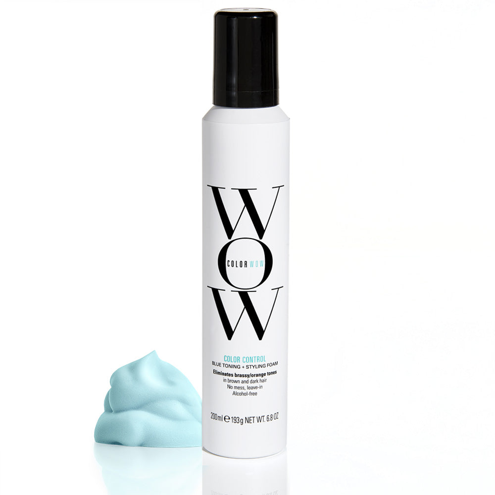 Color Control Blue Toning and Styling Foam