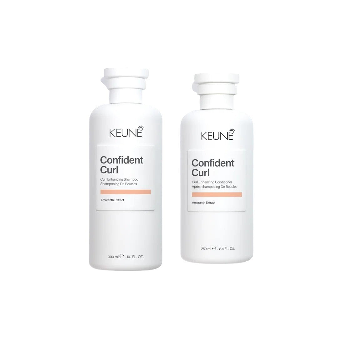 Keune Confident Curl Shampoo 300 ml + Conditioner 250 ml